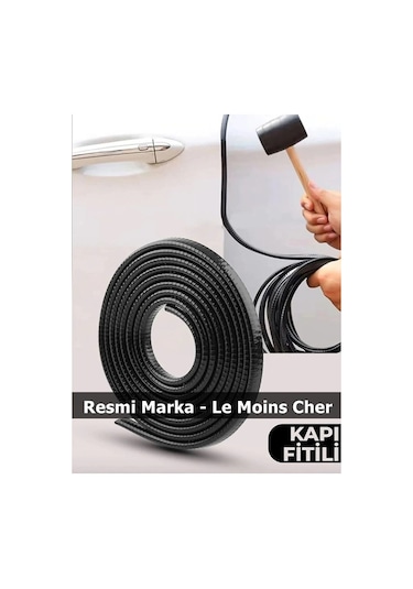 Peugeot 406 Lüx Oto Kapı Koruyucu Fitil 4 Metre