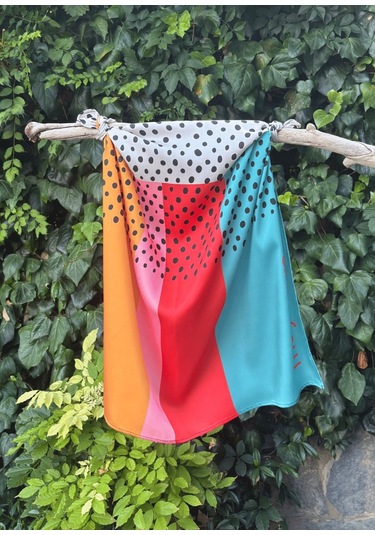 Bandana- Eşarp - Puantiye 20 Çok Renki