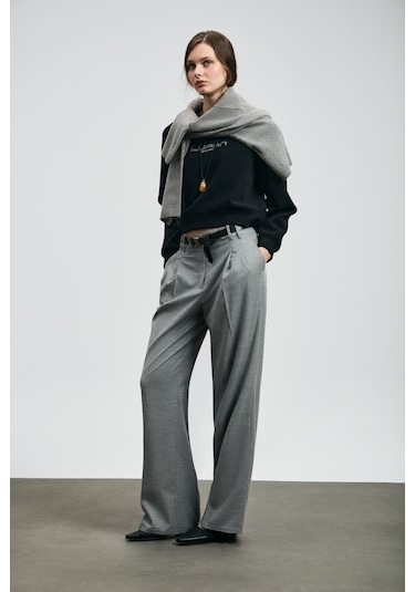 Lufian Beggy Kadın Sweatshirt 122030022 Siyah