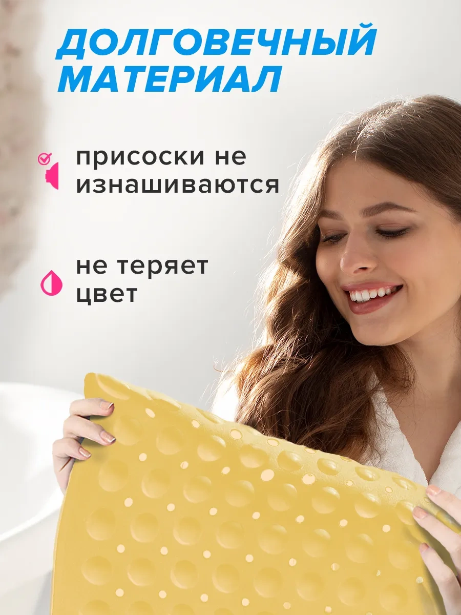 Conflate Banyo İçin Vantuşlu Büyük Kaymaz Yer Paspası 283844633 Gri