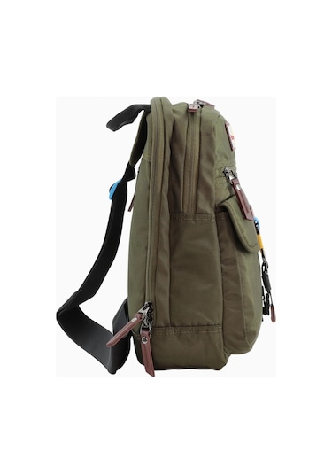 Discovery Icon Rfıd Korumalı Sürdürülebilir Sling 8l Kapasiteli Unisex Omuz Çantası Haki 2