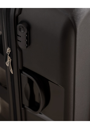 Huitre Valiz/bavul - Siyah - Büyük Boy Siyah