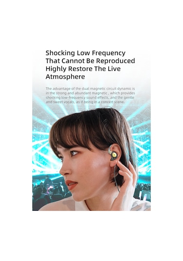 Mufunye Kz Edx Pro Çift Manyetik Sahne Kulaklığı - Yükseltilmiş Bass Ve Konforlu Tasarım EDX Pro