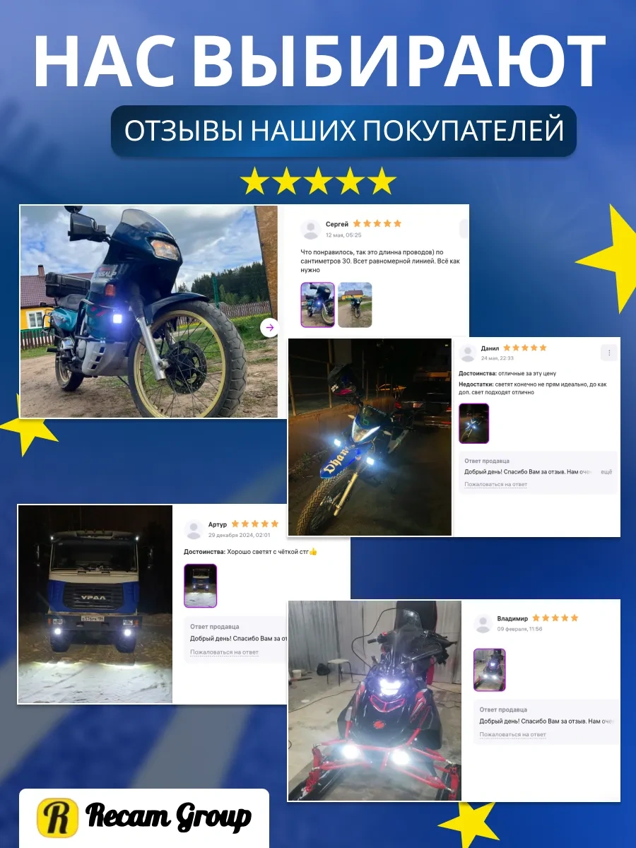 Recam Group Sis Farları Led Sis Farı Led 1 Adet 163257434