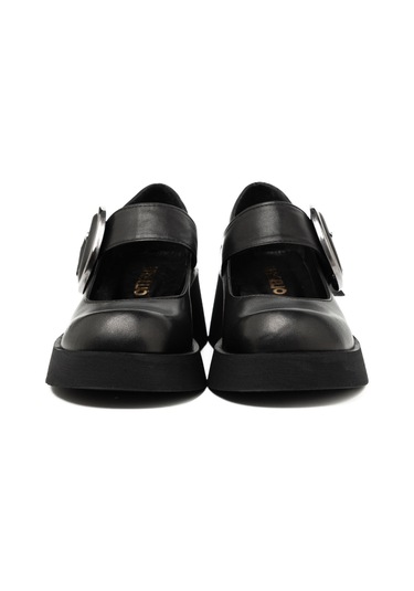 Nero Black Sneaker Günlük Kadın 25k12021 Vergelio Skin Nero Bej