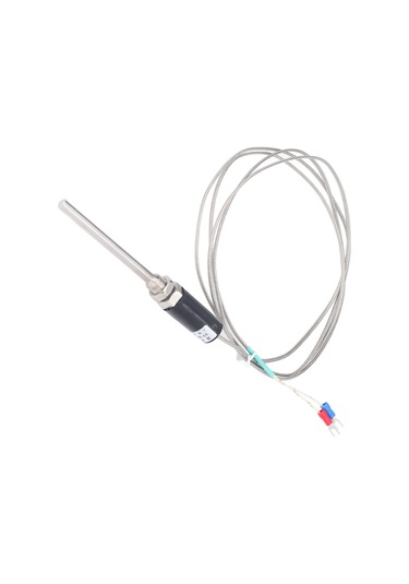 Tenfowee K Tipi Termokopül Sensörü, 100mm Düz Saplı, Nikel-krom Gövde, 0-800 C Sıcaklık Ölçümü, Pıd Kontrolcü Uyumlu, Endüstriyel Kullanım