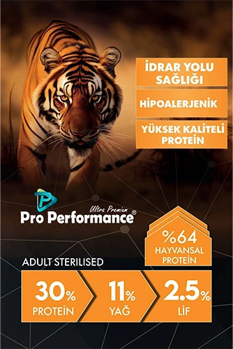 Pro Performance Low Grain Adult Cat Sterilised Chicken 2 Kg. 124-10005.02