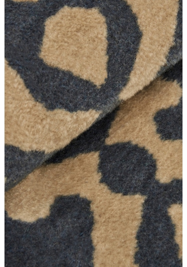 Karaca Home Rina Çift Kişilik Pamuklu Battaniye Lacivert