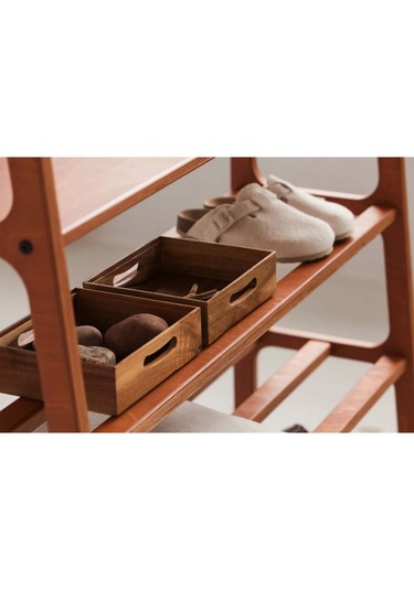 Woodesk Bridge, Ahşap, Ayakkabılık, Kitaplık, Raf Sistemi, Bambu