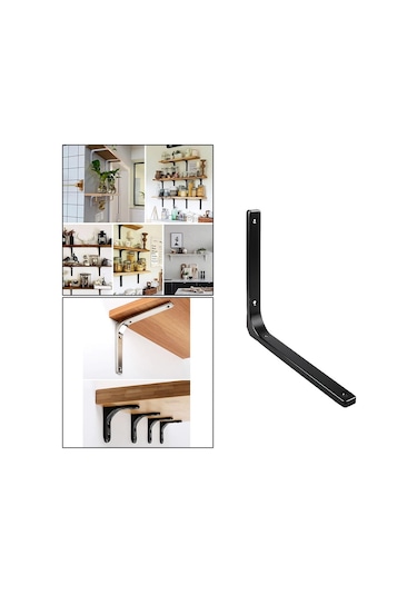 Suntek Magideal  Ağır Hizmet Tipi Raf Aparatı Duvar Siyah-16-inç Siyah