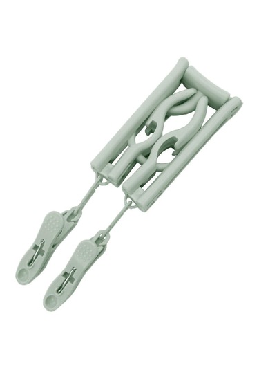 Homyl Seyahat Katlanır Elbise Askısı Kaymaz İç Yeşil Yeşil