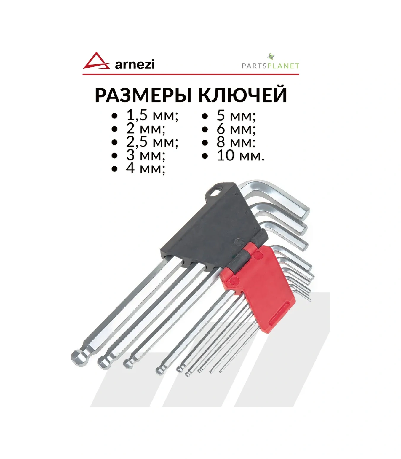 Arnezı Hex On Altıgen Anahtar Seti, Bilyalı Altıgen Anahtarlar 9 Adet 178861522