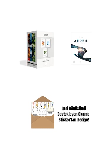 Azra Kohen Kutulu Set Fi-çi-pi + Aeden + Okuma Sticker'ları