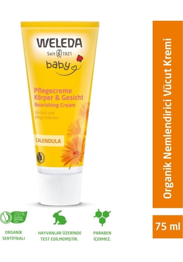 Weleda Organik Nemlendirici Vücut Kremi 75 ML