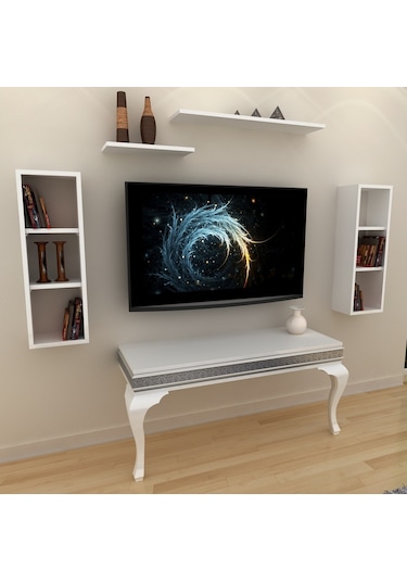 Decorotti - Lucca A3-4 Gizli Bölmeli Tv Ünitesi