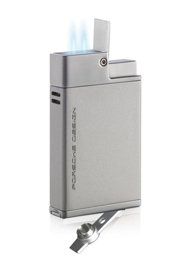 Porsche Design Puro Çakmak 2 Alev Silver P3631 03