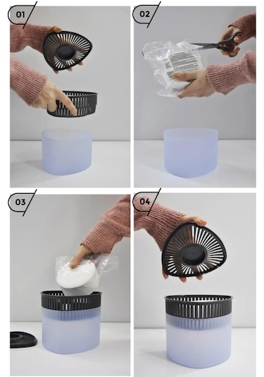 Saban Nem Alıcı Rutubet Giderici Aparat + Tablet 500 gr Naturel