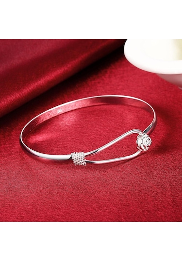 925 Ayar Gümüş Bileklik Ayarlanabilir Takı