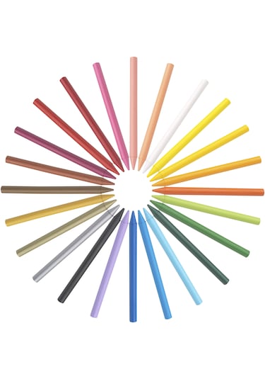 Bic Kids Plastidecor Silinebilir Elleri Kirletmeyen Pastel Boya 24 Renk