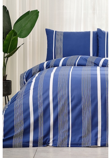 Marine Nevresim Takımı Atlante Tek Kişilik - Lacivert