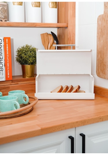 The Mia Ekmek Kutusu Beyaz