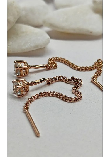 Sılver Whale Gümüş Küpeler 310154392 Altın