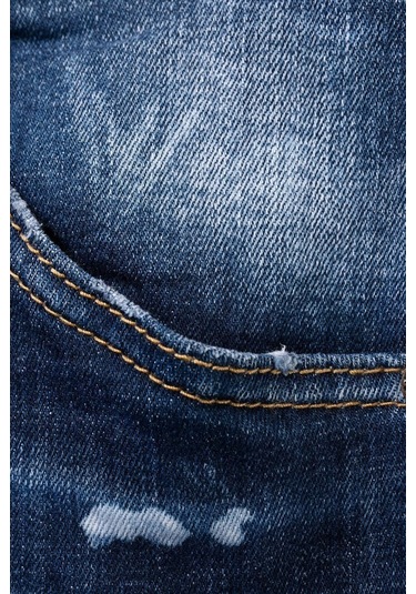 Dsquared2 Erkek Kot Pantolon S71LB1102 S30342 470 LACİVERT Lacivert