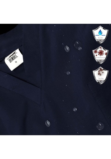 Şensel, Erkek Hastane Takım, V Yaka, Lacivert -48E1245-