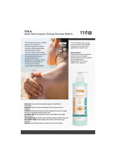 Tto Güneş Bakım Seti