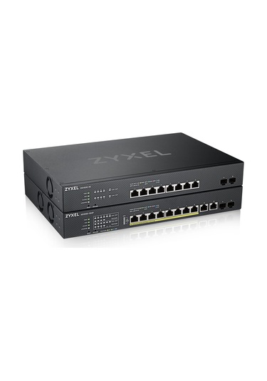 Zyxel Xs1930 12Hp 8Port 2Port 10G 8Port Poe 375W Multi Gigabit Yönetilebilir Switch