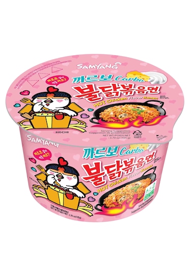 Samyang Buldak Carbonara Hot Chicken Flavor Ramen 105 G