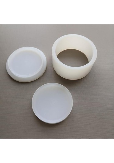 Youtek 3d Pe Plaj Tuz Topu Kalıbı Seti - Beyaz, 95g, 6.35x6.35x3.5cm, Sabun Kalıbı Dahil Beyaz