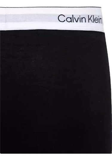Calvin Klein Erkek Pamuklu Slim Fit Beli Elastik Bantlı 3'lü Siyah Boxer Lv00nb4392-ub1-7909 Siyah