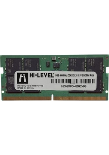 Hılevel HLV-SOPC44800D5-8G 8 GB DDR5 5600 MHz SODIMM CL38 Ram