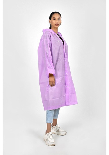 Polo55.sport.1855 Pembe Kapüşonlu Çıtçıtlı Yağmurluk Ve Rüzgarlık Pembe