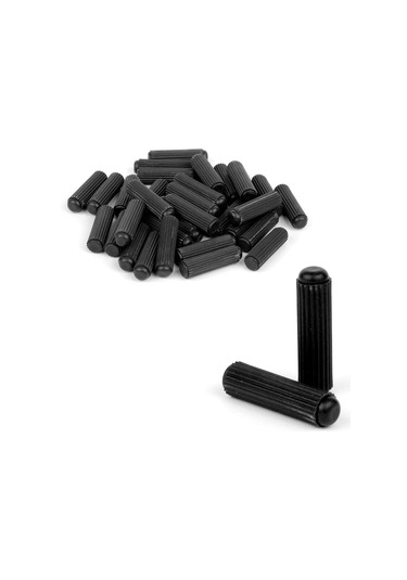 Plastik Kavela Siyah 8mm 50'li Paket Renk