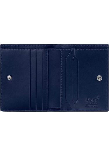 Mont Blanc Montblanc Meisterstück Compact Cüzdan 6 Cc 131695 Lacivert