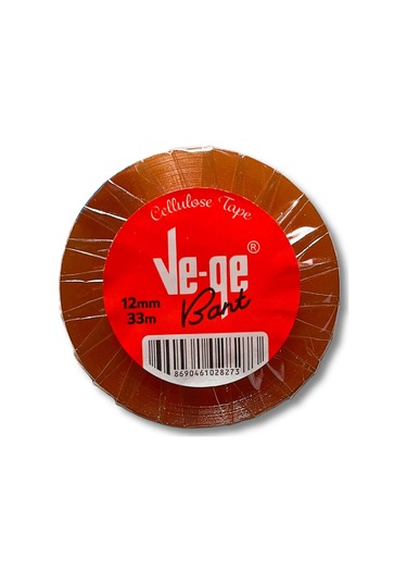 Vege Retro 12x33 Cellulose Tape Selefon Bant 1 Adet 1 Adet