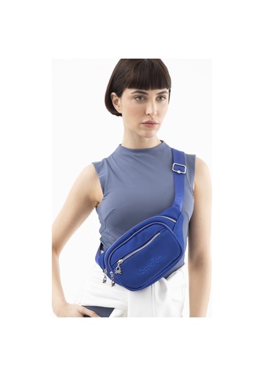 Unıted Colors Of Benetton Kadın Bel Çantası Bnt 1559 Lacivert