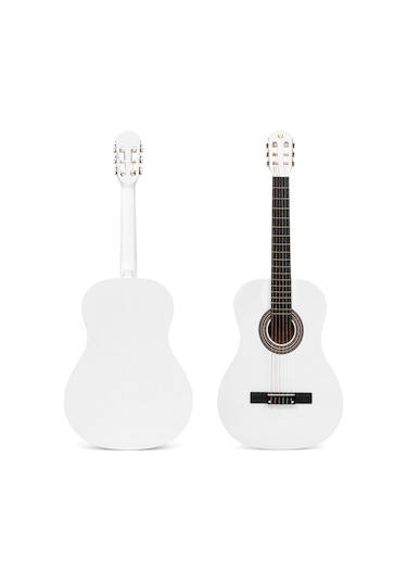 Fourtune Luca C-180wh Beyaz Klasik Gitar Seti 4/4 Sap Ayarlı