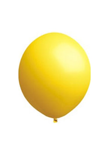 Balon Sarı Balon - 10 Adet Çok Renkli