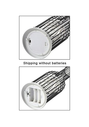 Agoodshop Türk Stil Cam Abajur Tavan Fanı Avize Işık Gölge Mavi