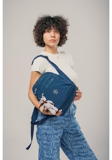 Ççs Kadın 17953 Sırt Çantası Lacivert