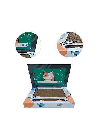 Suntek Kedi Dizüstü Bilgisayar Tırmalama Tahtası Bilgisayarı