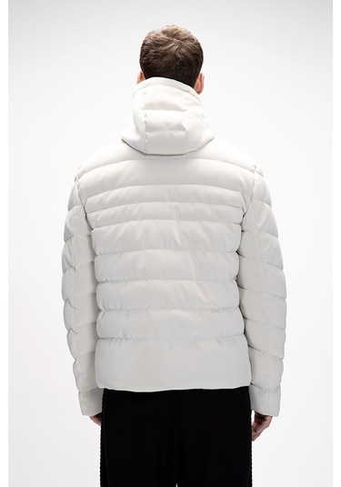 Bad Bear Erkek Polar Barcelona Mens Coat 25.02.15.002 Beyaz