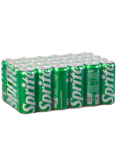 Sprite Gazoz Limon Aromalı 330 Ml X 24 Adet