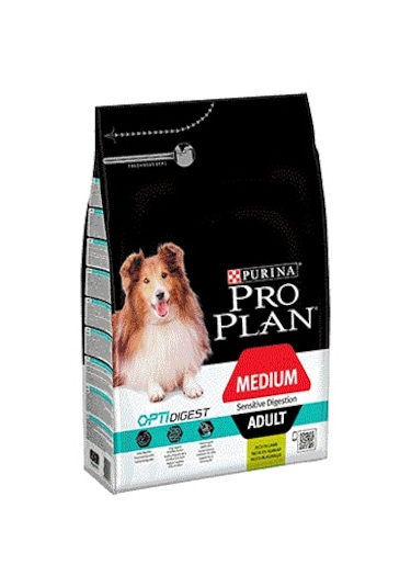 Purina Pro Plan Kuzu Etli ve Pirinçli Hassas Sindirimli Orta Irk Yetişkin Köpek Maması 14 KG