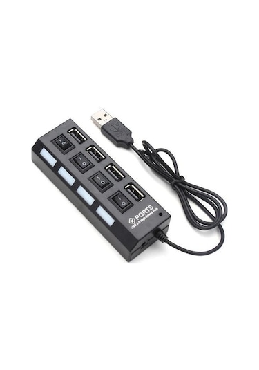4 Port Usb 2.0 Hub Çoklayıcı Çoğaltıcı Çoklama Switch Splitter (325502601)