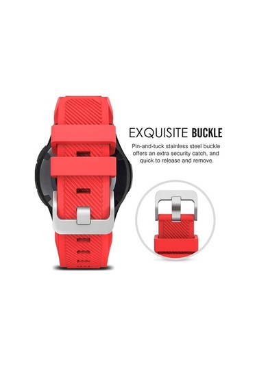 Honor Watch Gs Pro Tırtıklı Silikon Kordon Kayış