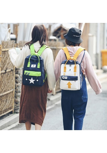 Ergonomik Ve Şık Tasarımlı Gençler İçin Dayanıklı Okul Çantası Renkli